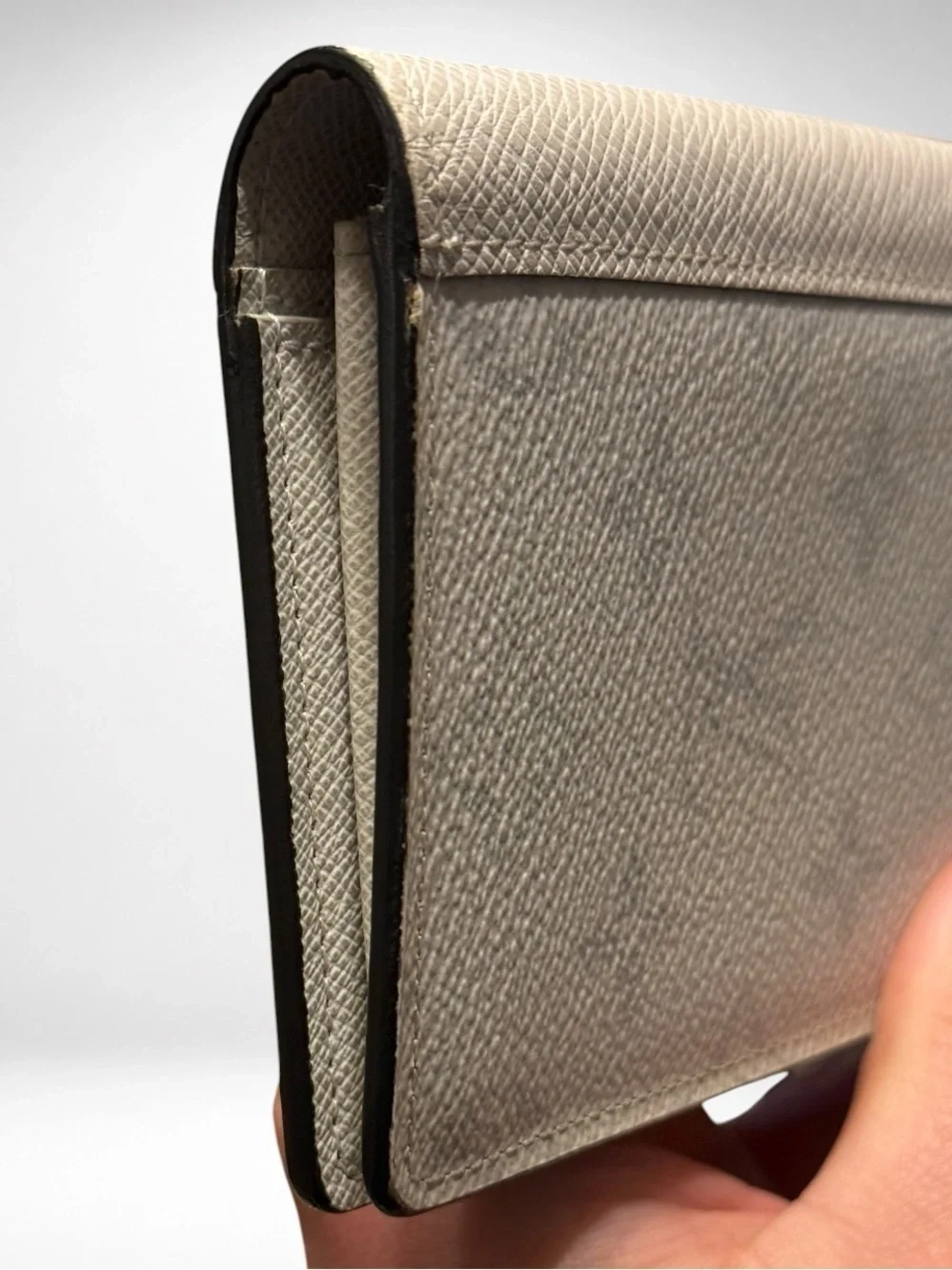 Louis Vuitton Brazza Wallet Monogram Antarctica Taiga White Bifold Dustbag Abloh